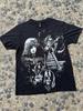 Kiss Größe M Schwarzes Band-T-Shirt Metal Rock Gene Simmons Unisex T-Shirt