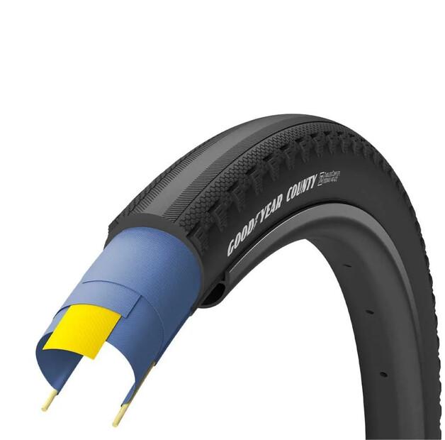 

Goodyear County 60 TPI Tubeless жесткая гравийная шина 700 x 35 700 x 35