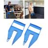 2 Pcs Mat Mover Tool Sturdy Plastic Ergonomic Heavy Duty Mat Gripper Handler for Ranch Gym