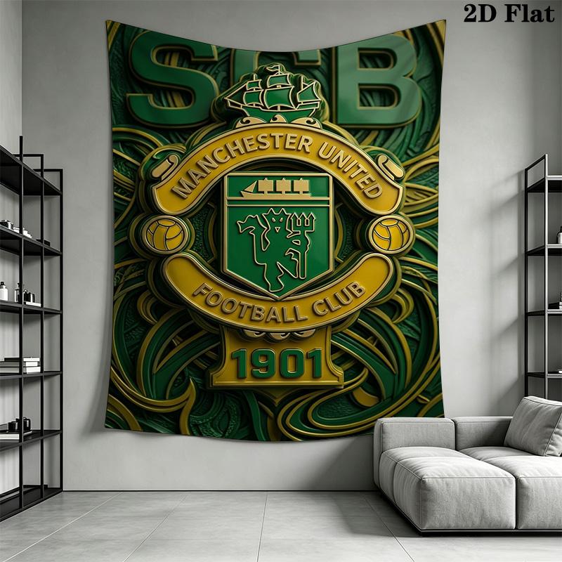 Manchester United Century Glory Threepiece Set 1 Duvet Cover 2 Pillowcase Without Core Soft And Comfortable Duvet Cover And Pillowcase