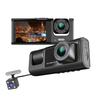1080P Car Dashcam with 2/3 Cameras, Front/rear HD Video Recording, and Night Vision Function