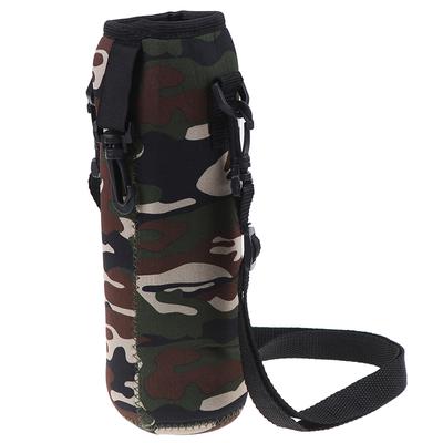 Portabottiglia da 1000 ml Copertura Isolata Borsa Portaoggetti Neoprene Supporto Cinghia Esterno