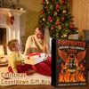 Firefighter Advent Calendar Christmas Countdown Calendar 2D Acrylic Firefighter Hanging Ornaments for Xmas Tree Decoration Festive Gift