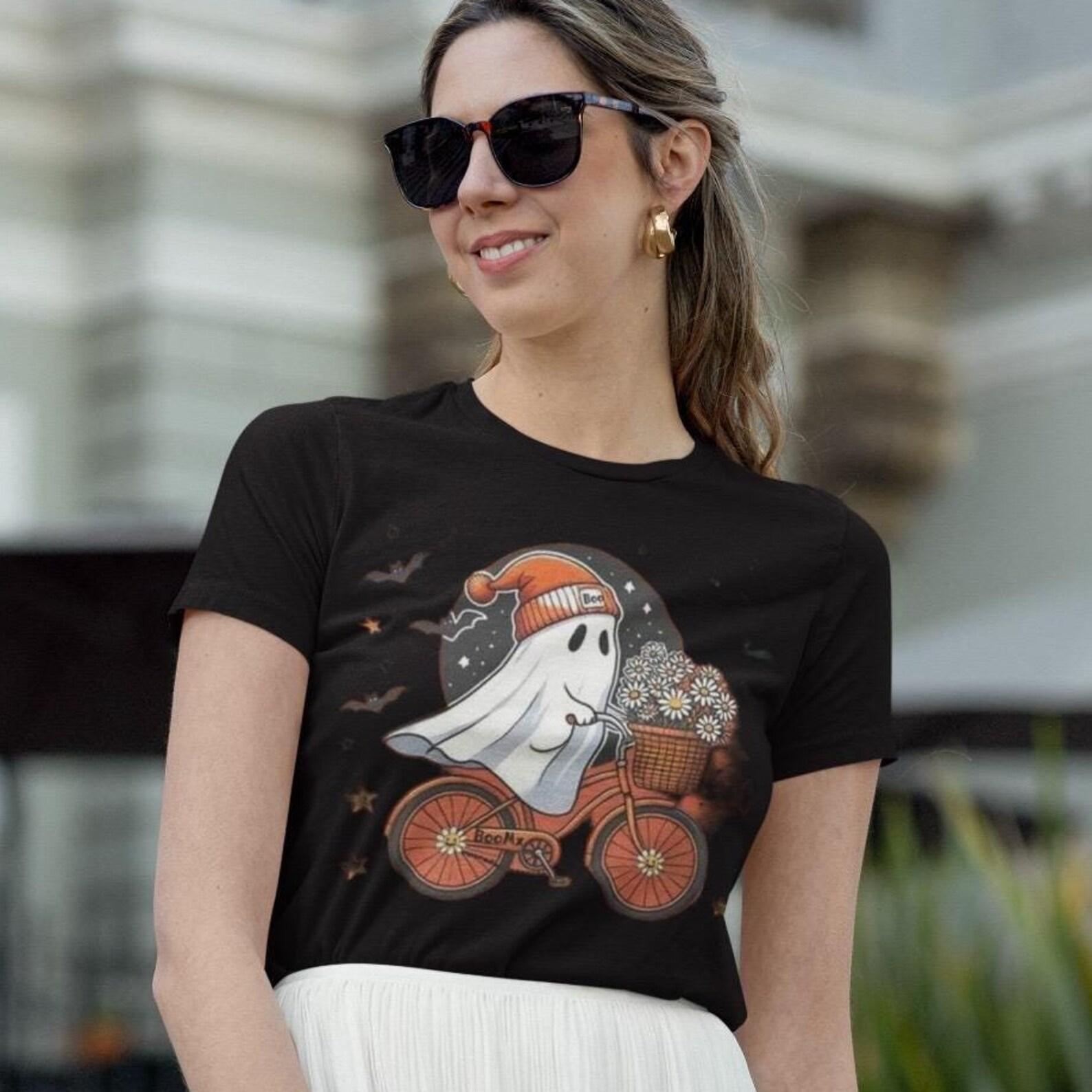 Comfort Colors Halloween Ghost T-Shirt: Spooky Season Unisex Tee 3XL