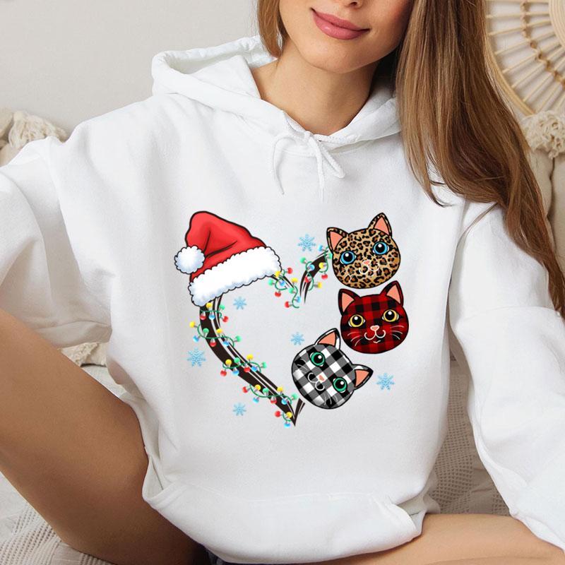 Zimowe bluzy 3D z nadrukiem świątecznego serca, modne, codzienne, sportowe, z długim rękawem, damskie