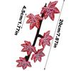 Plant Fridge Magnets Cute Fake Maple Leaves Fridge Sticker Funny Ivy Refrigerator Decor Fake Ivy Fridge Magnet Pad With Stems