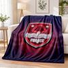 Nottingham Forest Football Printed Flannel Blanket Warm Comfort Bed Throw For Indoor Home Decoration