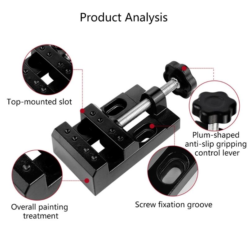 Multipurpose Mini Workbenches Clamps For Secure Holding In Watchmaking Crafting And DIY Drilling 0 55mm Adjustable Grip
