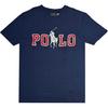 Polo Ss25 Crew Neck Logo Graphic Short Sleeve T-Shirt Men T-Shirts Navy-Blue 710753371-003