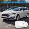 Passenger Right Side Heated Mirror Glass Replacement For 2013 2014 2015 2016 2017 2018   Ford Fusion - Exterior Side View Convex Mirror With Blind