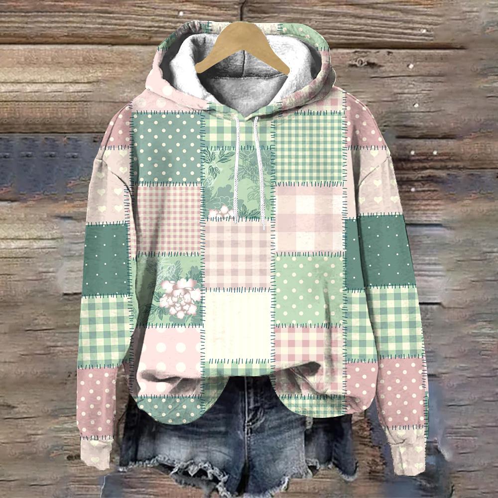 

Дизайнерская женская толстовка с цветочным принтом, модный тренд осени/зимы, женская одежда, топы, свободные женские толстовки, пуловеры с капюшоном M