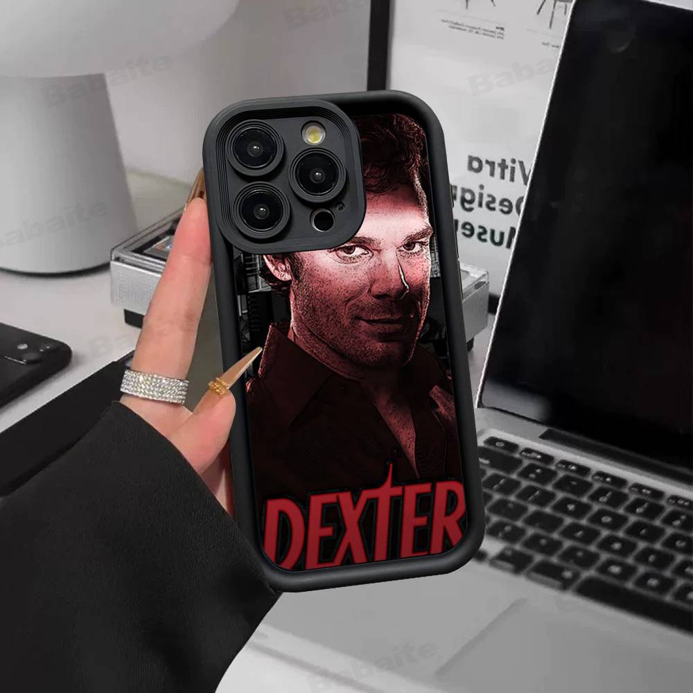Movie D-Dexter Phone Case For IPhone 17 16 15 14 13 12 11 Pro Max Plus Mini Luck Cover