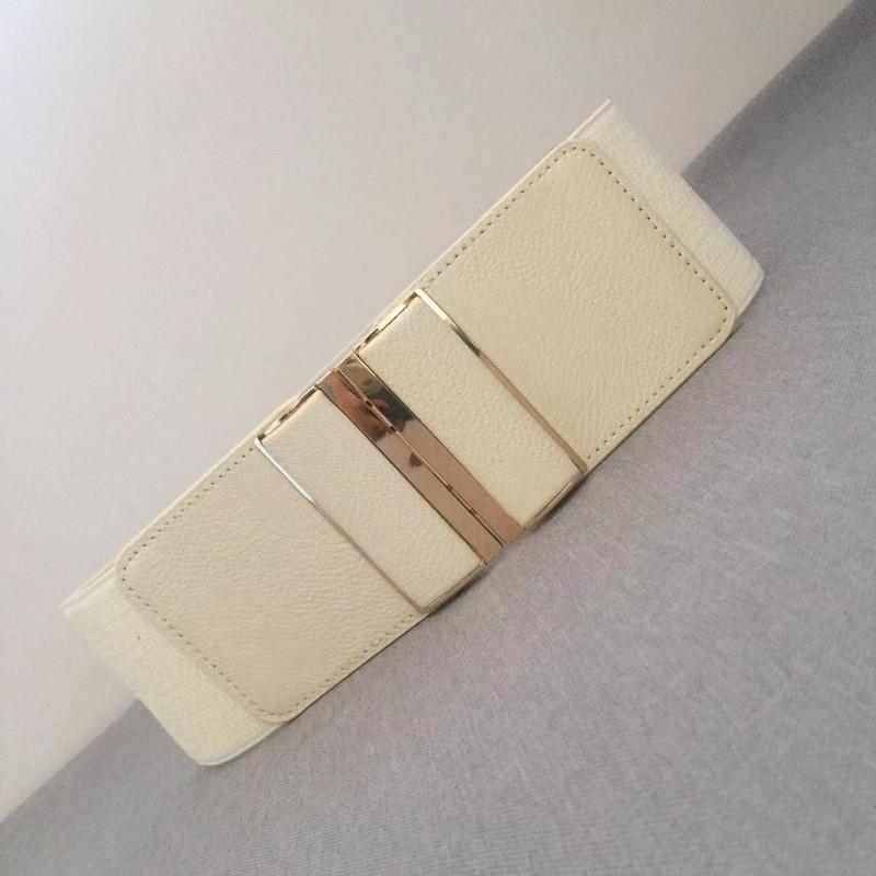 Stylish And Comfortable Black Elastic Waist Belt For Women Ideal For Dressy Casual Wear