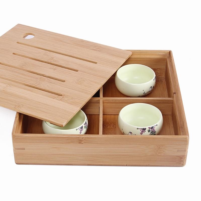 Compartmentalized Snacks Box Food Safe Materials Sealed Cover For Dry Fruit Nut Candy Kitchen Organization Tool