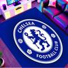 Football club.C Print Rug, Washable Floor Carpet, For Entryway Dorm Laundry Room Office Study, Home Decor Birthday Christmas Gift