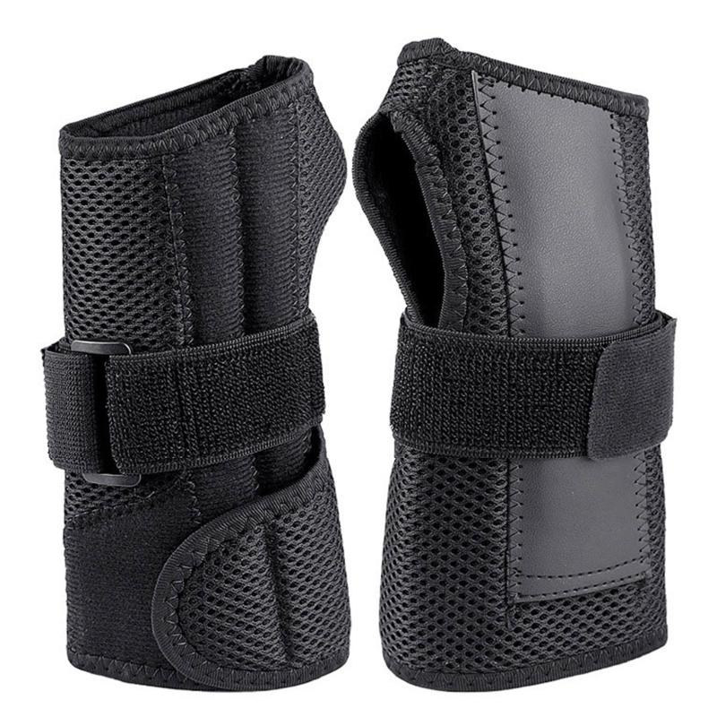 Ergonomic Left and Right Hand Wrist Splint Wrist Brace Adjustable Strap Systems Comfort Padding for Daily Activities