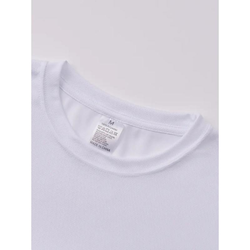 European Sizes New Print Trendy Casual Short-Sleeve T-Shirt, Versatile And Comfortable Top for Men, Suitable for Outdoor Activities