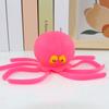 Squeeze Toy Whale Shape Slow Rebound Decompression Toy Bright Color Stress Relief Ball Desktop Ornament
