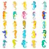 50 Seahorse Cartoon Stickers: Creative DIY Diary & Phone Case Decor, Waterproof