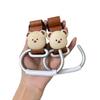 Universal Leather Stroller Hook - Large Aluminum Alloy Pram Accessory