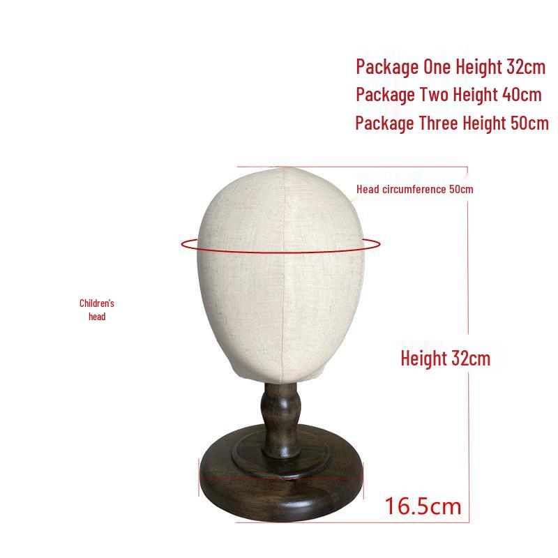 Hat and Wig Stand Model: Dummy Head Holder for Displaying Hats, Wigs, and Accessories