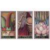 Erenberg Tarot Deck 12*7cm in Rigid Box, Intimate Close-Up Illustrations - Standard Tarot Cards Double-embossed Cardstock