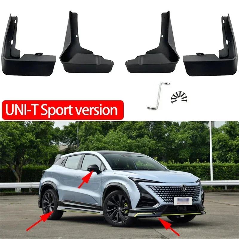 Mudflaps Splash Guards Splash Guards Fender MudFlaps Front Rear Car Accessories 4pcs Mudguards for Changan UNI-T UNIT 2020-2023