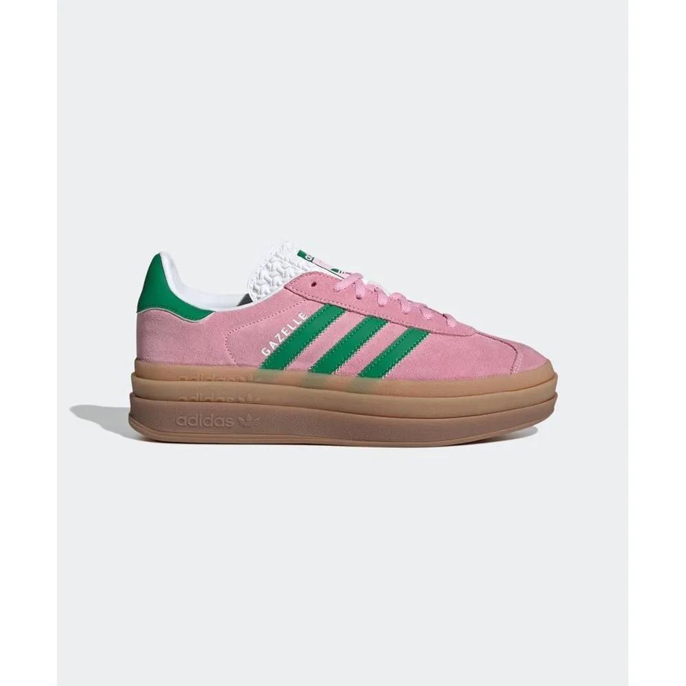 adidas ADIDAS Gazelle Bold - Pink:Green IE0420 362986 235