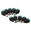 Set of 10 DC Power Connectors 5 5x2 1MM for Surveillance Cameras and LED