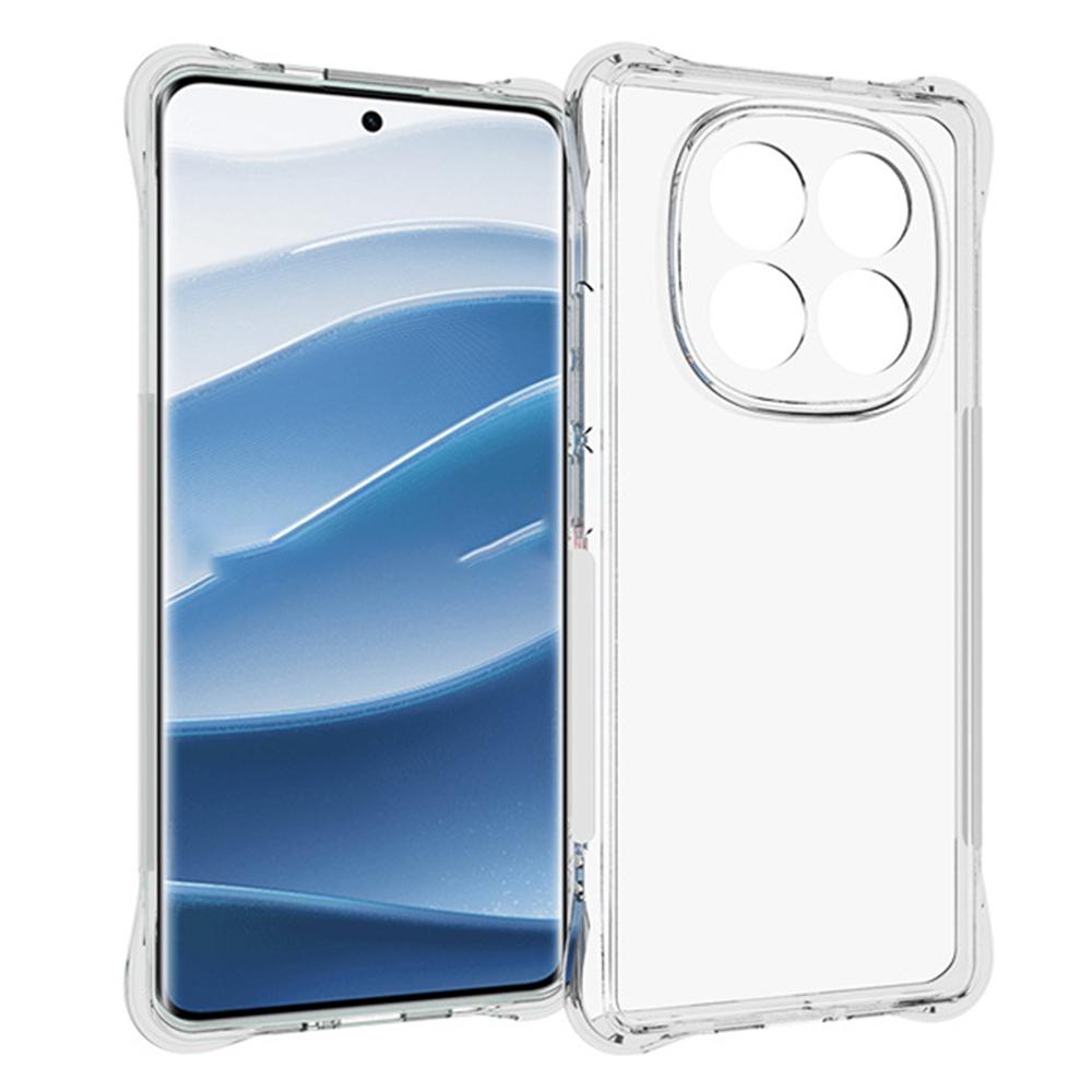 

For Xiaomi Redmi Note 14 Pro+ 5G TPU Phone Case Non-Slip Transparent Mobile Phone Cover Style A