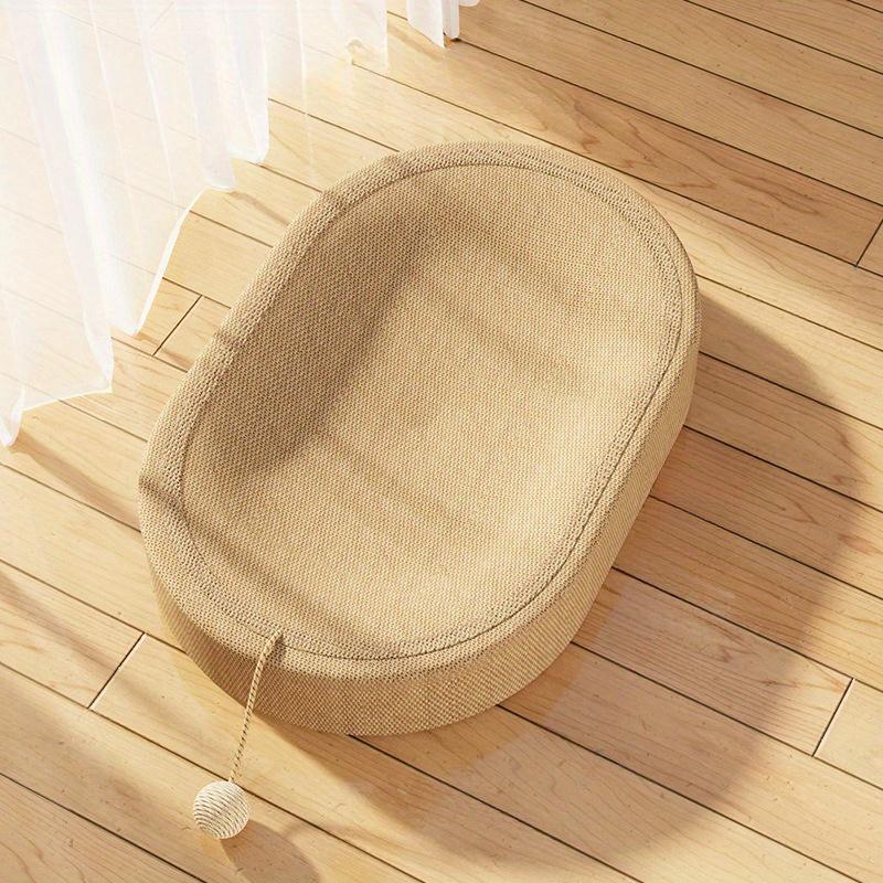 1pc Cat Scratching Board and Bed Integrated Toy Ball Set - Four Seasons Universal - Multi-functional Durable Sisal Cat Scratching Sand Leisure Chair
