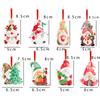 Christmas Resin Funny Pendant Hanging Gift  Holiday Party Front Door