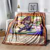 Anime Yu Gi Oh karciany koc do rzucania niebieskie oczy biały smok Anime Cartoon miękki pluszowy koc sypialnia narzuta Home Decor