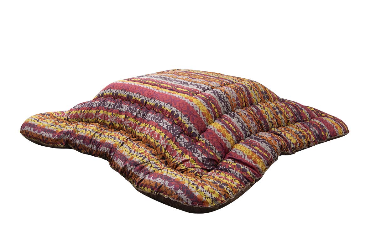 

IKEHIKO Hanol Kotatsu Comforter, Rectangular, Approx. 205 x 245 cm, Orange, Knit-Style, Made in Japan #6025839