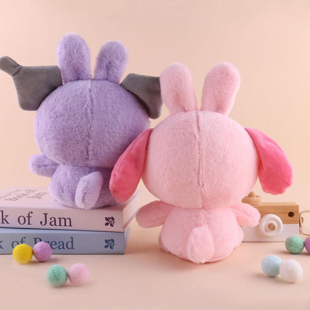 New 25CM Sanrio Plush Doll Toys Kawaii Hello Kitty Kuromi Melody Cinnamoroll Soft Stuffed Plushie Toy Anime Toy Gift For Kids