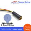 Infrared Laser Module with 9x30mm, 808nm, 100mW Power, Internal Focus, TTL Modulation