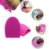 Premium Synthetic Kabuki Foundation Face Powder Blush Eyeshadow Brush Makeup Brush Kit with Blender Sponge and Brush Cleaner (10 Pcs, Black/Silver)