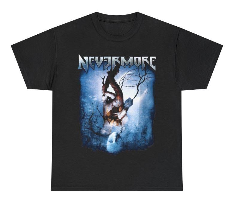 Nevermore Kapela Dárek Pro Rodinu Černý Bavlna Všechny Velikosti Oboustranný BT2038 Unisex Tričko