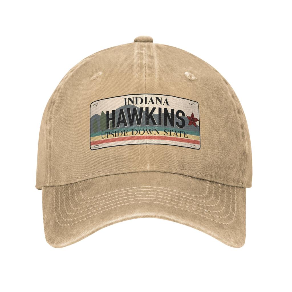 HAWKINS Casual Baseball Cap For Men Women Summer  Running Hippie Trucker Hat Y2k Retro Breathable Baseball Caps