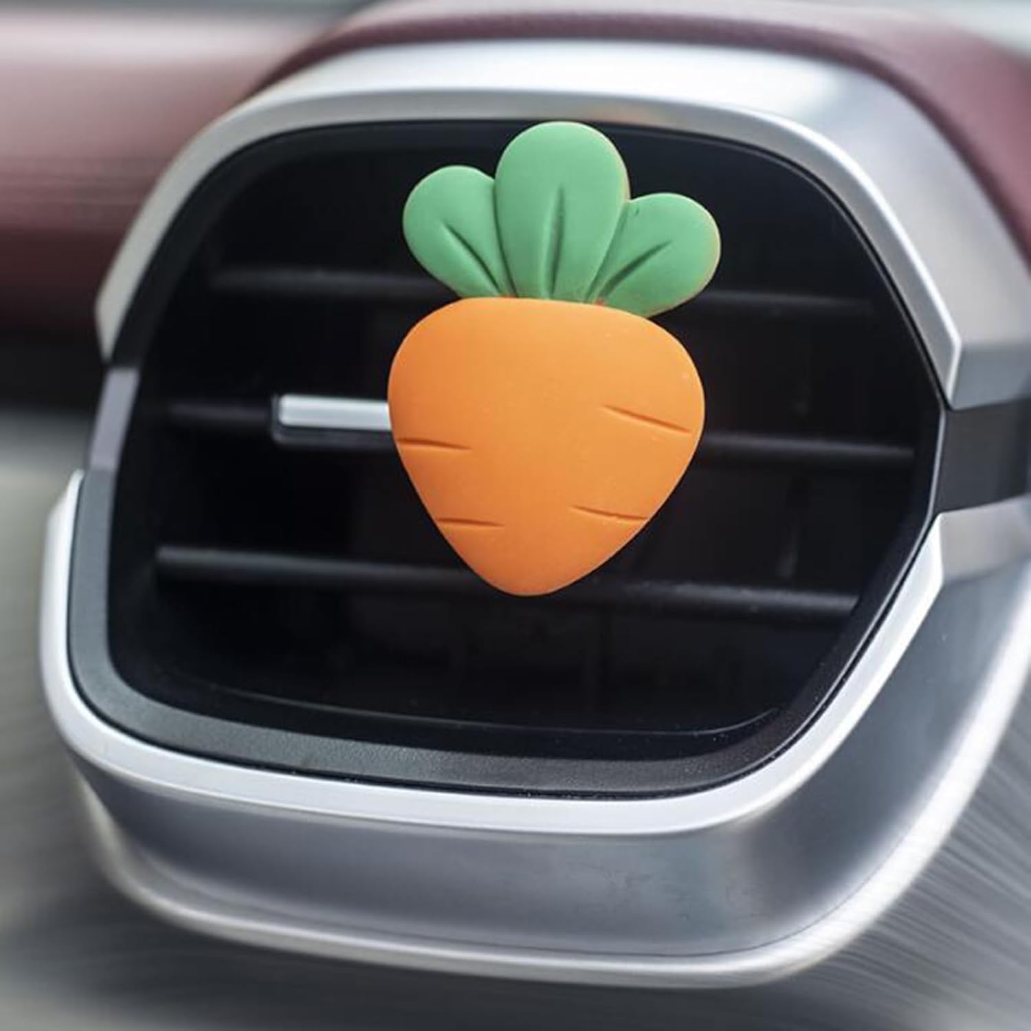 

2 Pcs Strawberries Car Air Vent Clips Perfume Clip Car Decorative Clip,Strawberries Carrots