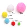 Learning Educational Soft Fluffy Balls DIY Sewing Craft Plush Craft Pompoms Fluffy Poms Decorations