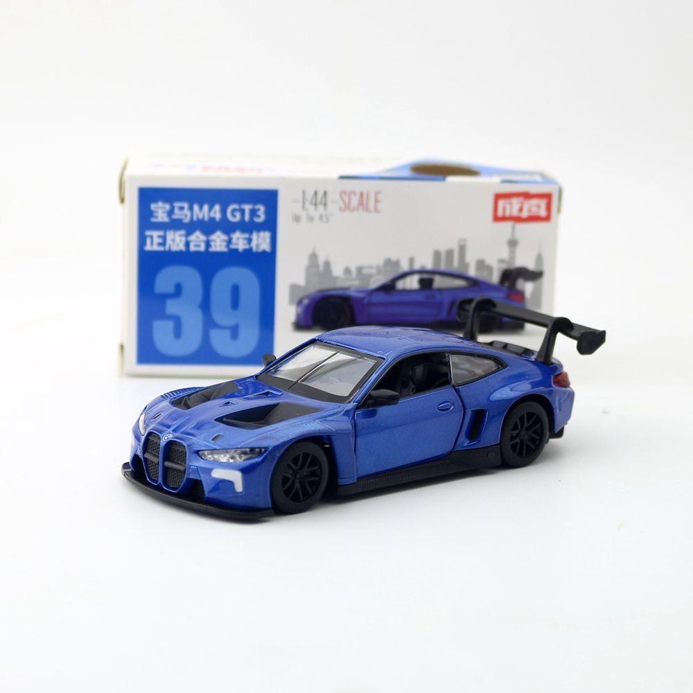 Car Alloy M4 Model With Inertia Drive And Realistic Detailing For Kid Play