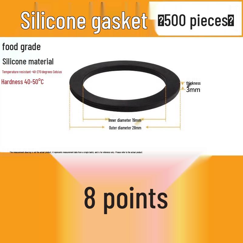 Silicone High-Temp Waterproof Gasket & Shock Absorbing Seal Pad