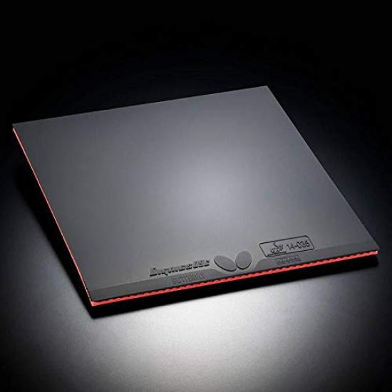 Butterfly Table Tennis Rubber Dignics 09C Adhesive High Tension Soft Back 06070 Red Extra Thick Black