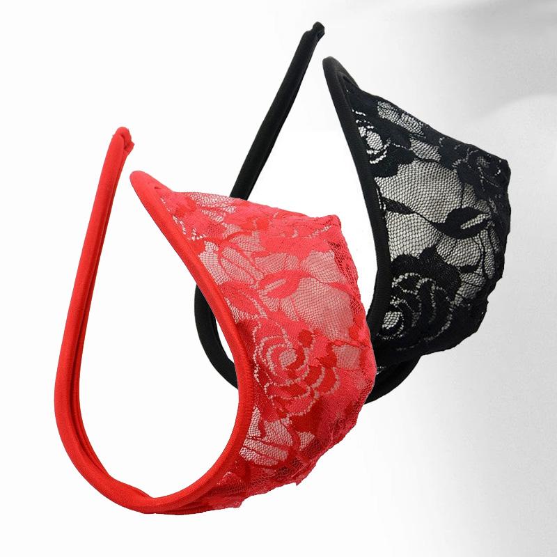 1 szt. Seksowna bielizna nocna w kształcie litery C Niewidoczne stringi C T-back Bielizna z włókna poliestrowego Męskie majtki