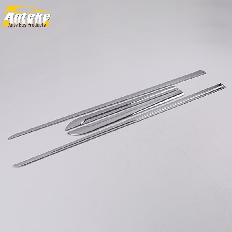 Fits 14 Fit Models: Door Side & Bumper Trim Anti-Scratch Decorative Stickers.