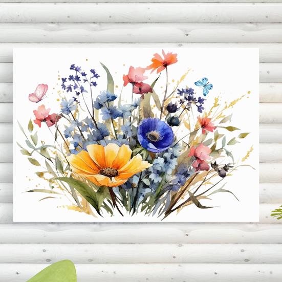 Butterflies Toilet Sticker Removable Self-adhesive Waterproof PVC Living Room Wall Art Bathroom