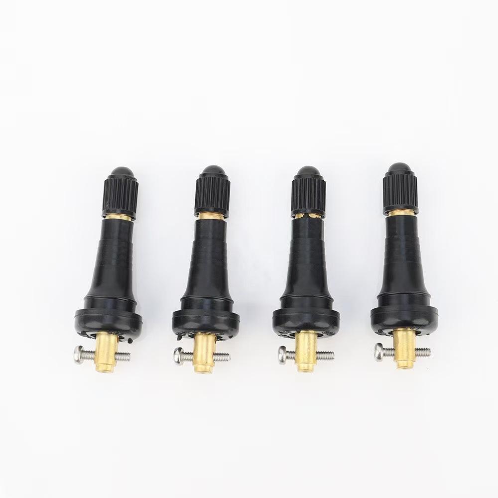 Transverse Screw Tire Pressure Sensor Valve for Bore Measurement