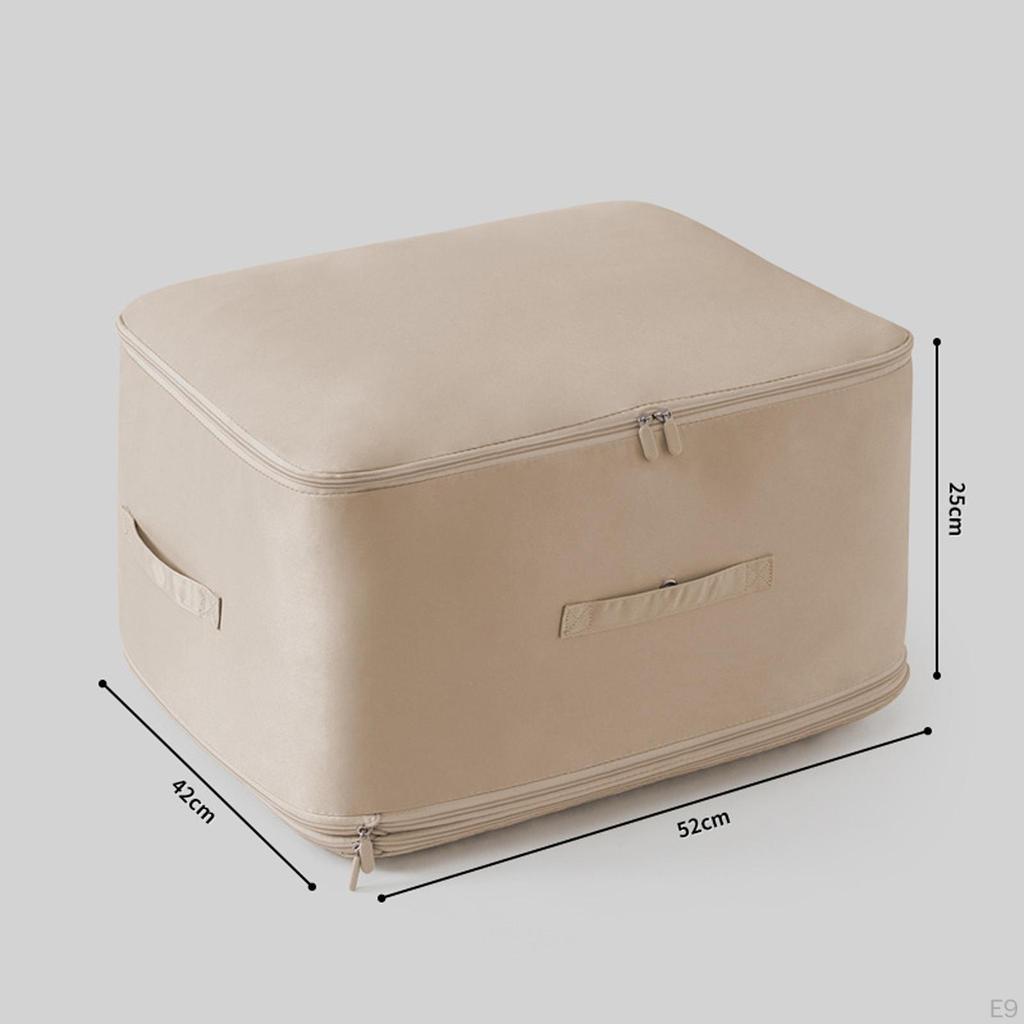 Self Compression Organizer Bag Quilt Storage Multifunctional Clothing Tote