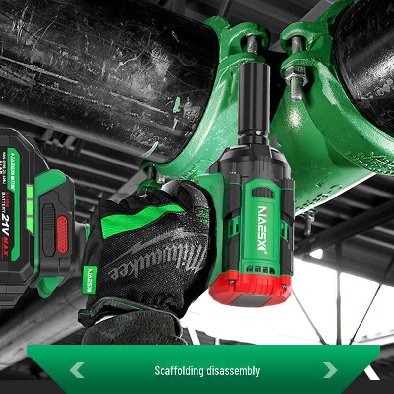 NICE High Power Rechargeable Impact Wrench - Official High Torque Electric Air Gun